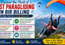 Discover the Thrill of Best Paragliding in Bir Billing