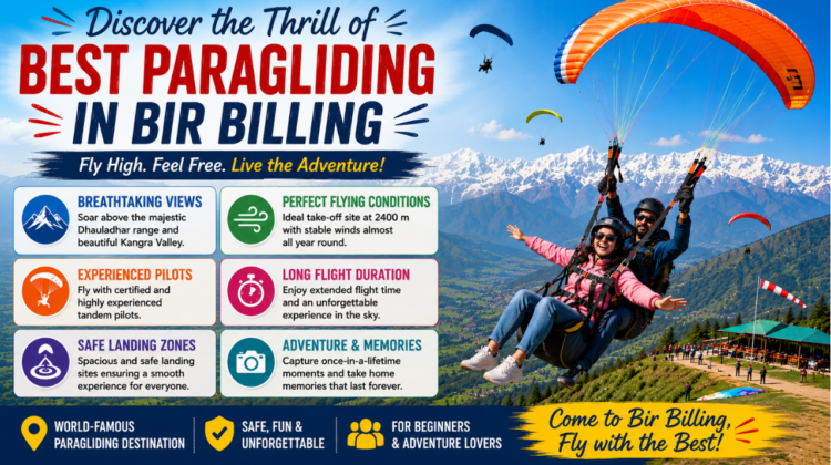 Discover the Thrill of Best Paragliding in Bir Billing
