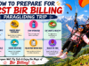 How to Prepare for First Bir Billing Paragliding Trip