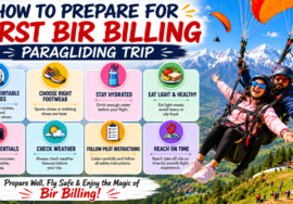 How to Prepare for First Bir Billing Paragliding Trip
