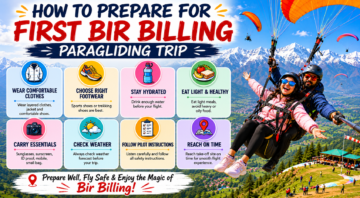 How to Prepare for First Bir Billing Paragliding Trip