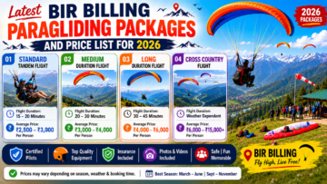 Latest Bir Billing Paragliding Packages and Price List for 2026