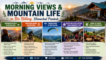 Morning Views & Mountain Life in Bir Billing, Himachal Pradesh